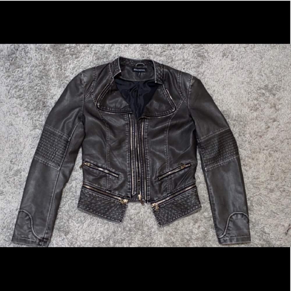 Leather jacket